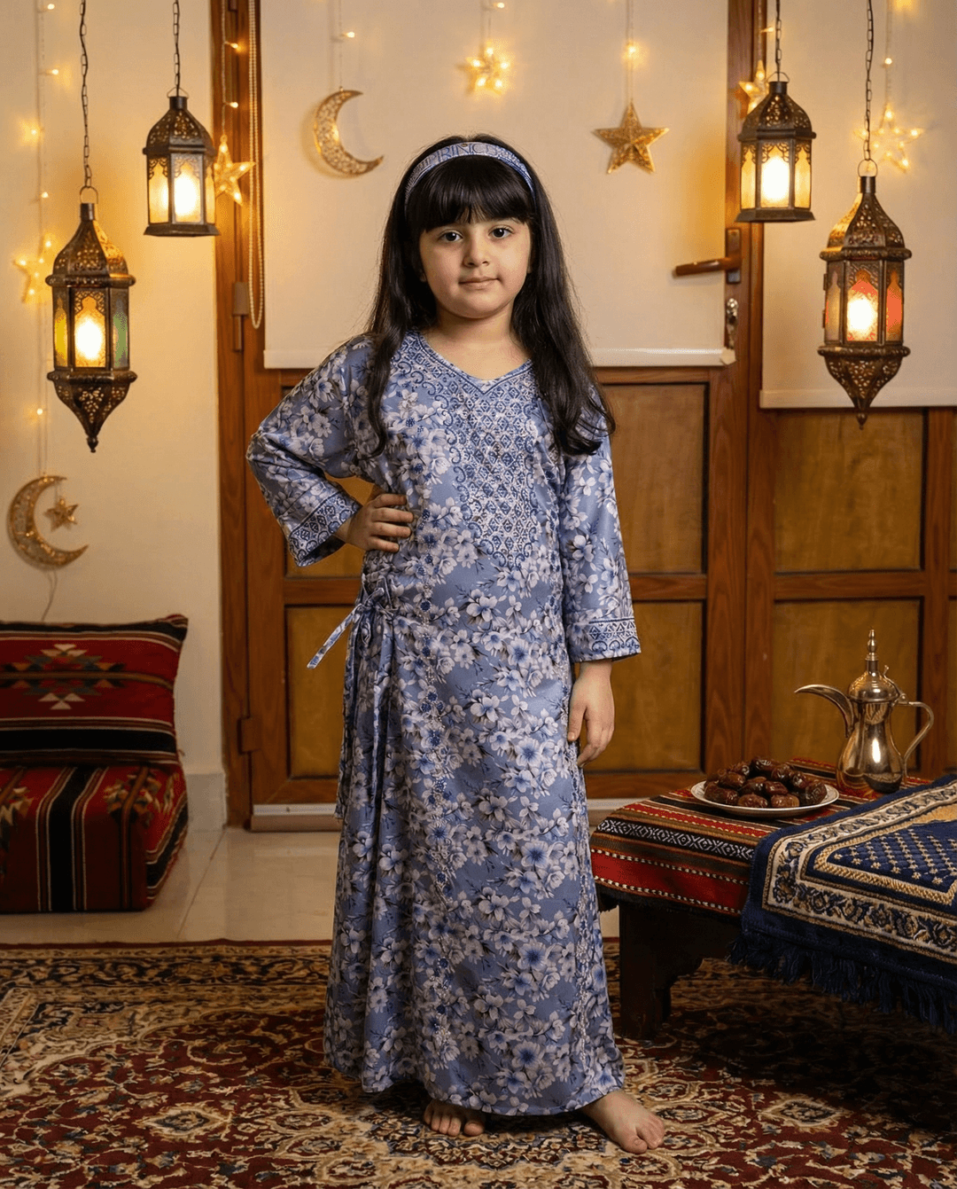 9 years old Female KIds Jalabiya