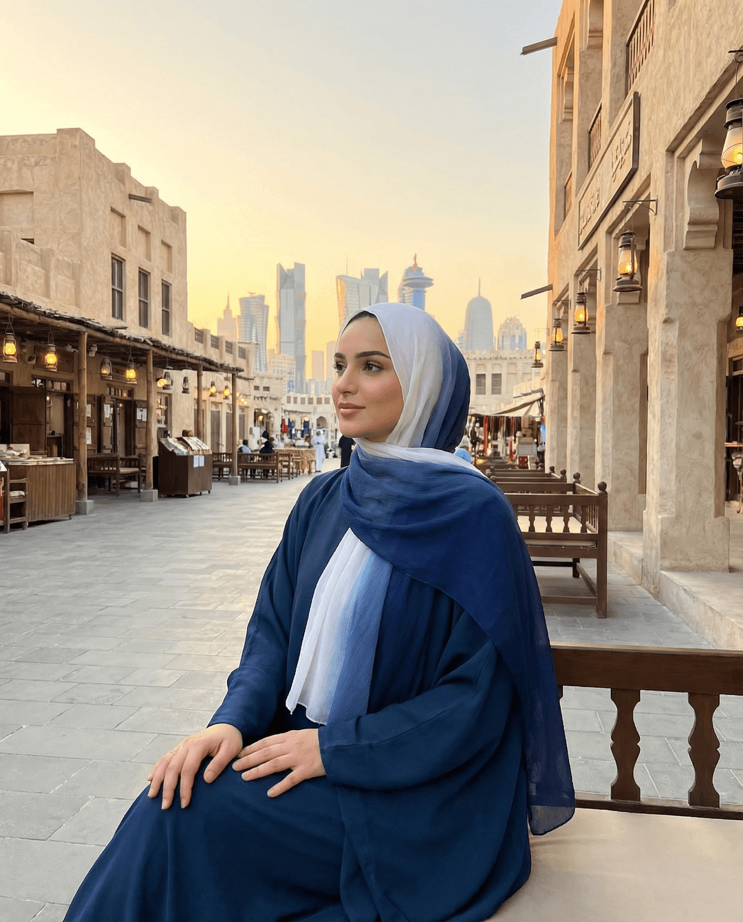 Hijab Thailandi Ombre
