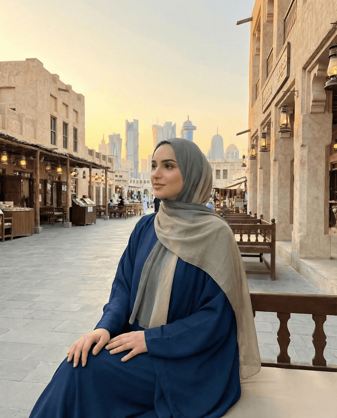 Hijab Thailandi Ombre