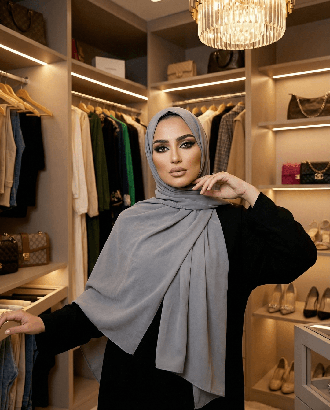 Hijab Chiffon Korea