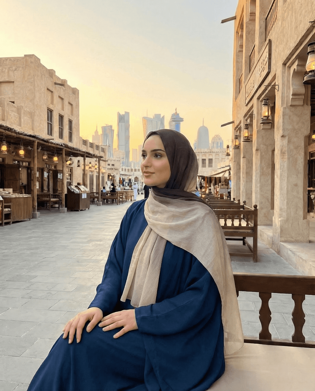 Hijab Thailandi Ombre