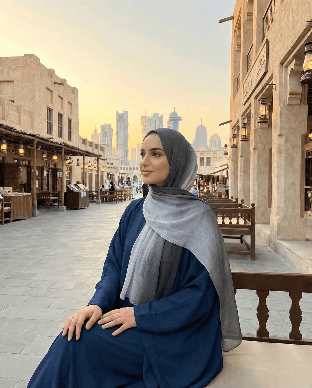 Hijab Thailandi Ombre