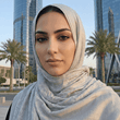 Load image into Gallery viewer, Hijab Jaguard Stripe
