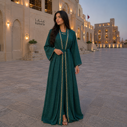 Iris Abaya Set